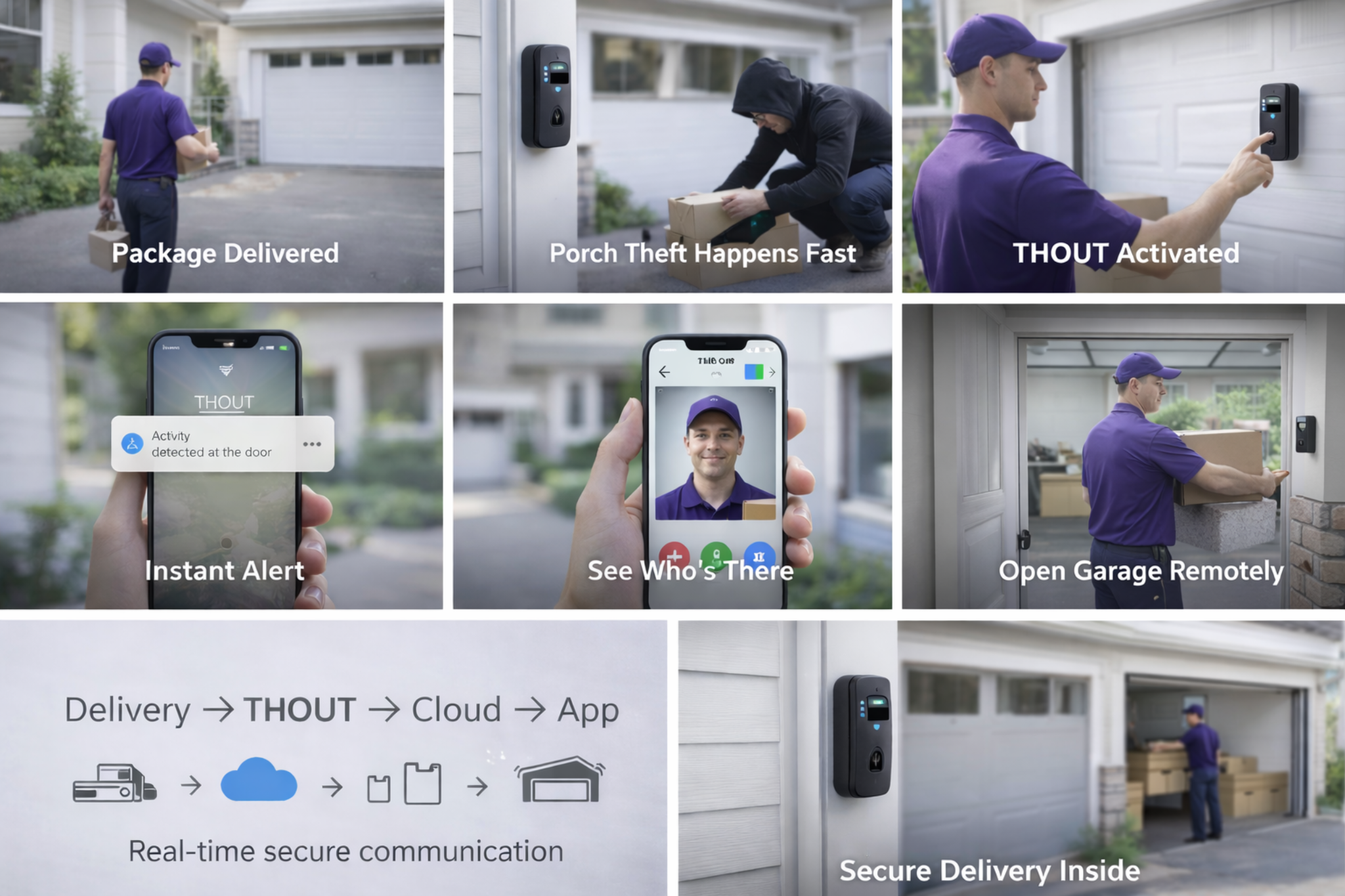 THOUT delivery and garage workflow